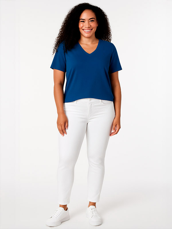 JEANS - Plus Size Farkut fra Studio