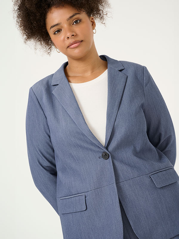 KCSAKIRA - Plus Size Bleiseri fra Kaffe Curve