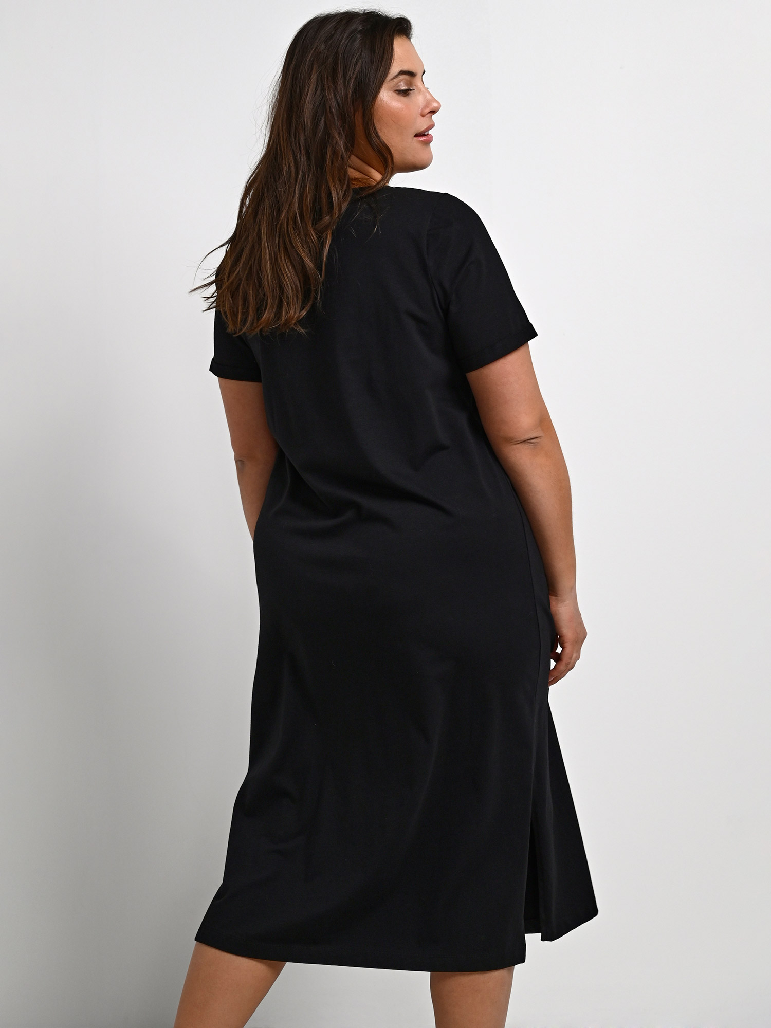 CALINE - Plus Size Mekko fra Kaffe Curve