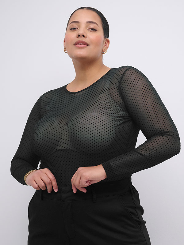 KCFLOCKU - Plus Size Pusero fra Kaffe Curve