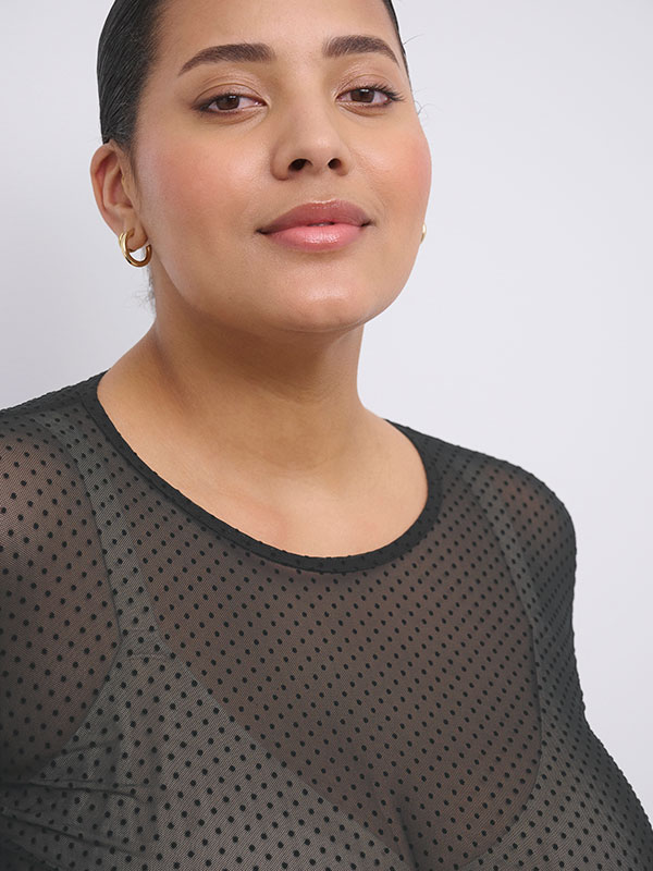 KCFLOCKU - Plus Size Pusero fra Kaffe Curve