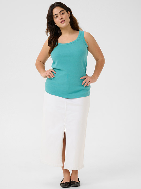 KCCARINA - Plus Size Toppi fra Kaffe Curve