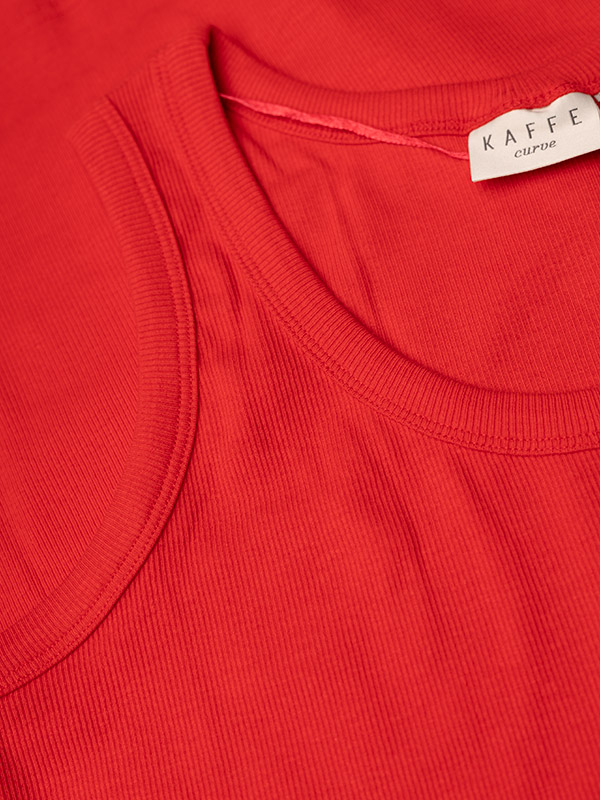 KCCARINA - Plus Size Toppi fra Kaffe Curve