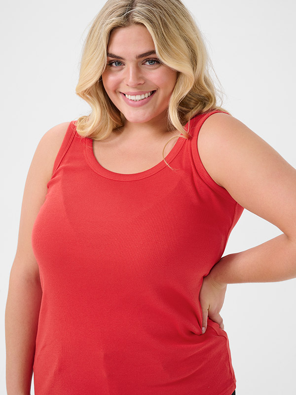 KCCARINA - Plus Size Toppi fra Kaffe Curve
