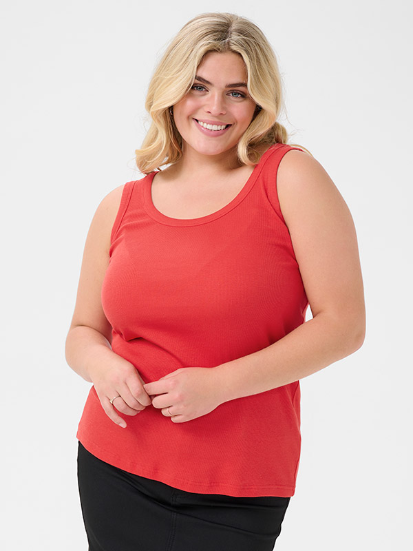 KCCARINA - Plus Size Toppi fra Kaffe Curve