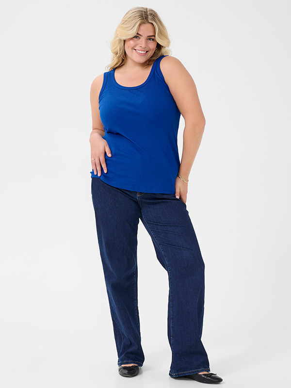 KCCARINA - Plus Size Toppi fra Kaffe Curve