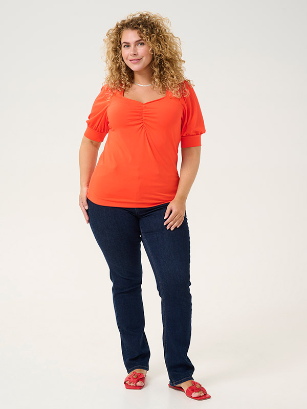 KCSISSY - Plus Size Pusero fra Kaffe Curve