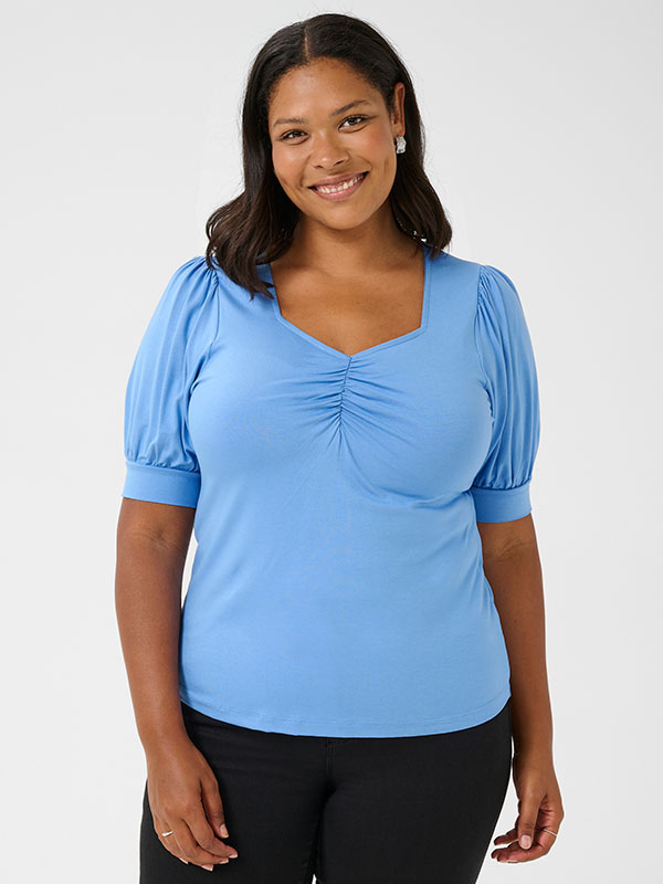 KCSISSY - Plus Size T-paita fra Kaffe Curve