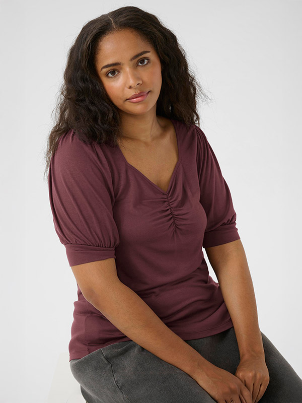 KCSISSY - Plus Size Pusero fra Kaffe Curve