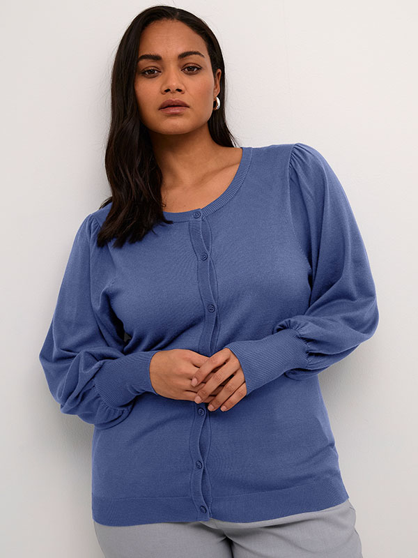 KCLIZZY - Plus Size Neuletakki fra Kaffe Curve