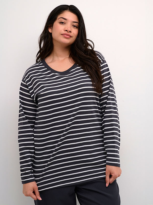 KCWINNI - Plus Size Pusero fra Kaffe Curve