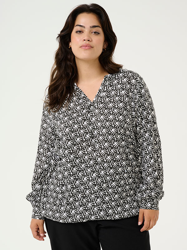 KCDIANA - Plus Size Pusero fra Kaffe Curve