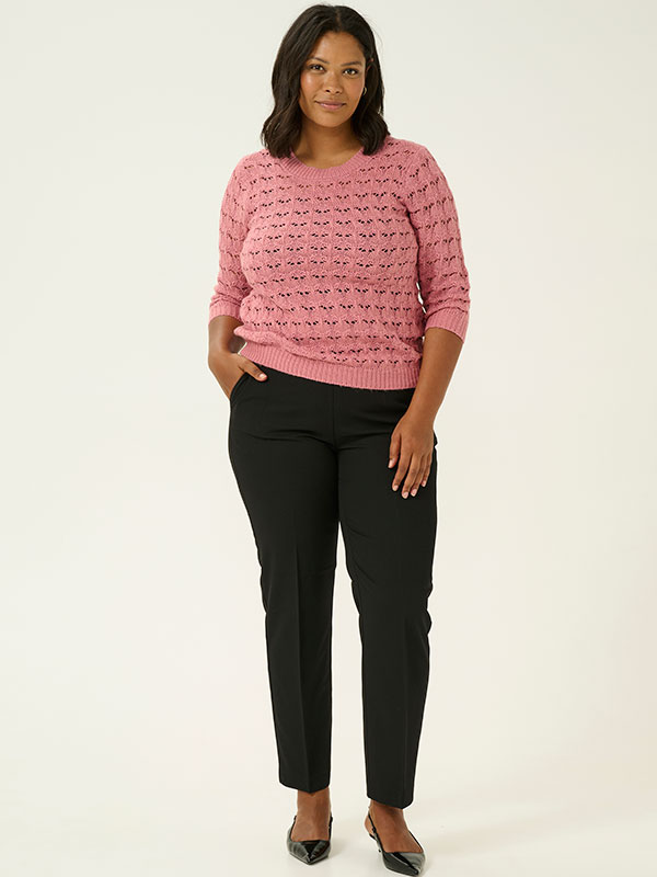 KCHELENA - Plus Size Villapaita fra Kaffe Curve