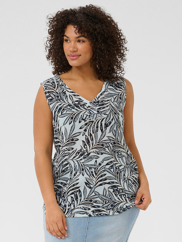 KCAMI - Plus Size Toppi fra Kaffe Curve