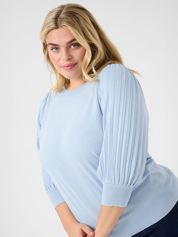KCLONI - Plus Size Pusero fra Kaffe Curve