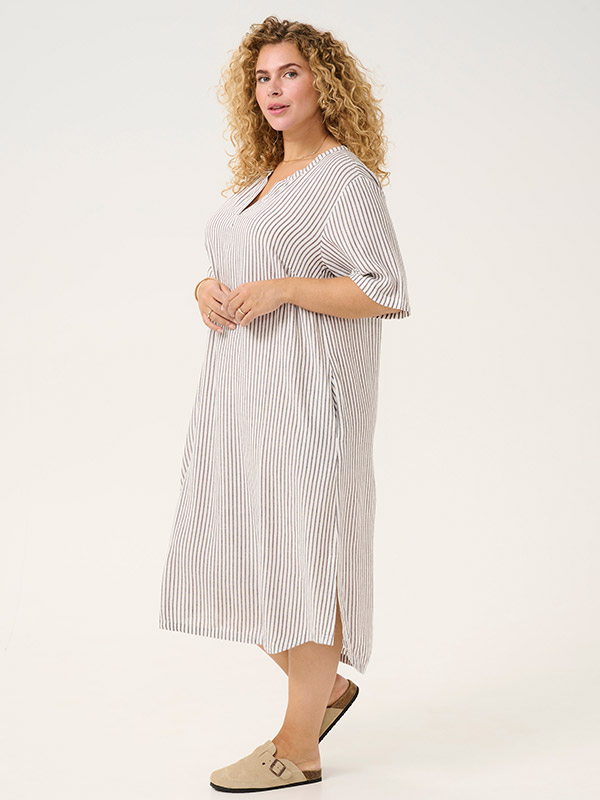 KCMILLE - Plus Size Mekko fra Kaffe Curve