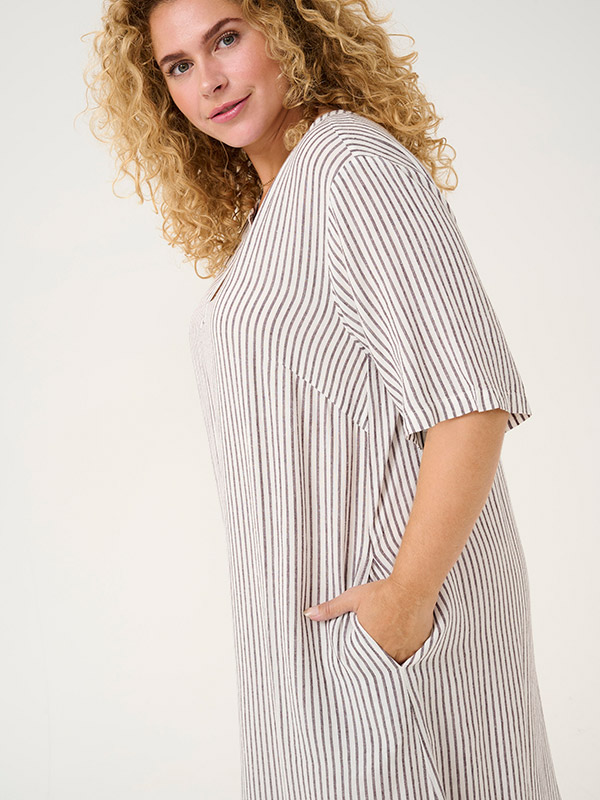 KCMILLE - Plus Size Mekko fra Kaffe Curve