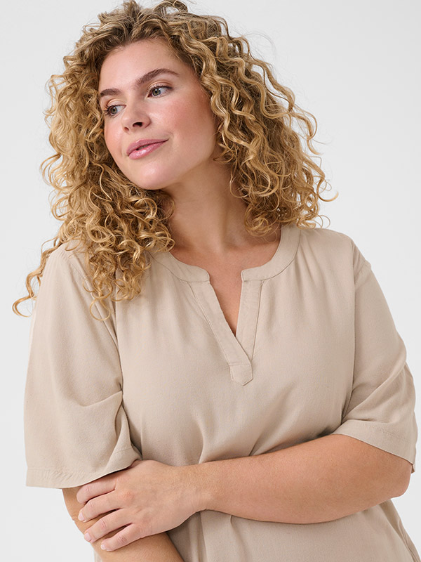 KCMILLE - Plus Size Mekko fra Kaffe Curve