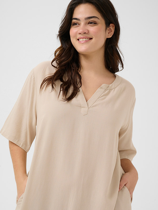 KCMILLE - Plus Size Mekko fra Kaffe Curve