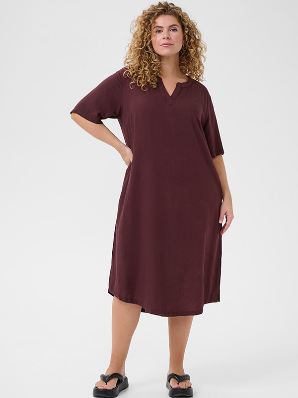 KCMILLE - Plus Size Mekko fra Kaffe Curve