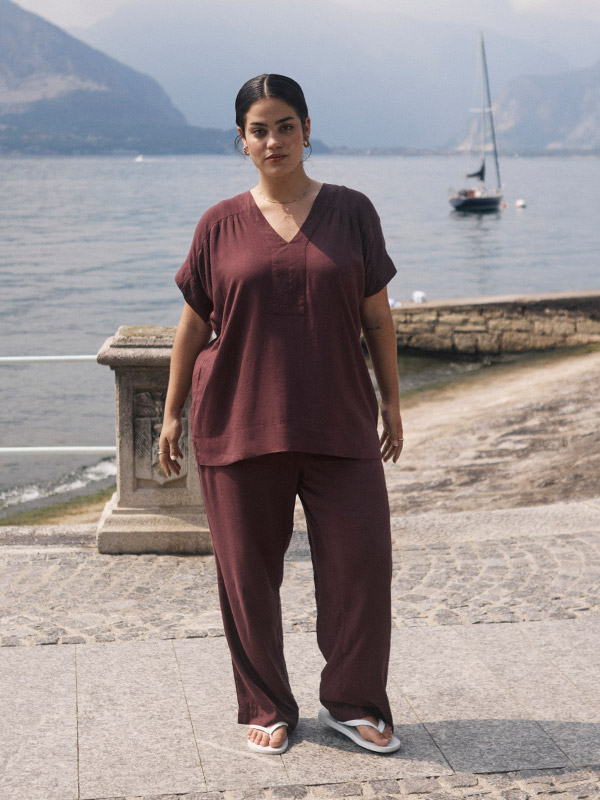 KCMILLE - Plus Size Housut fra Kaffe Curve