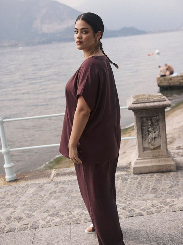 KCMILLE - Plus Size Housut fra Kaffe Curve