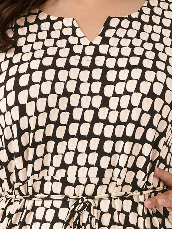 KCMELLA - Plus Size Mekko fra Kaffe Curve