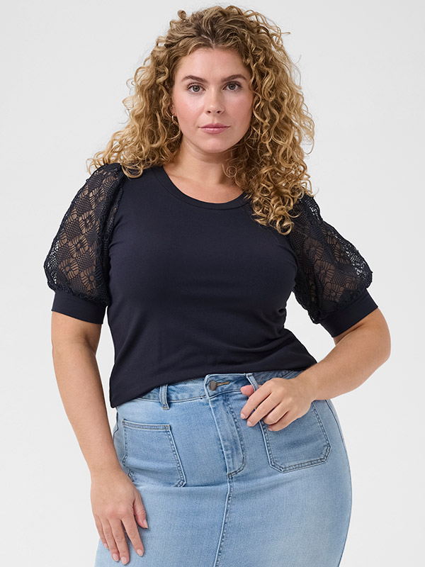 KCTANA - Plus Size Pusero fra Kaffe Curve