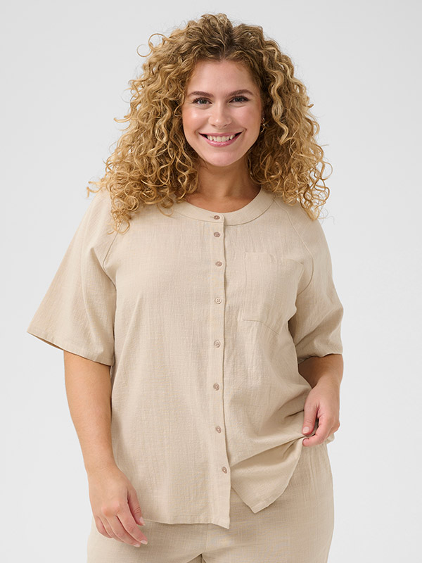 KCPAULA - Plus Size Pusero fra Kaffe Curve