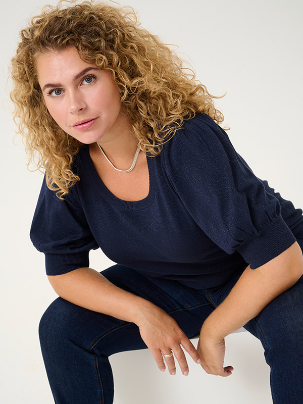 KCREGITTA - Plus Size Pusero fra Kaffe Curve