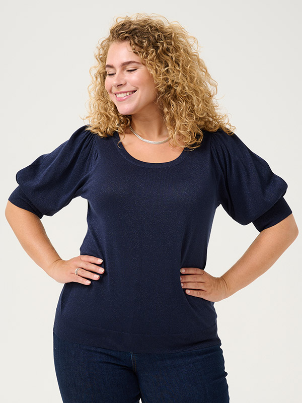 KCREGITTA - Plus Size Pusero fra Kaffe Curve