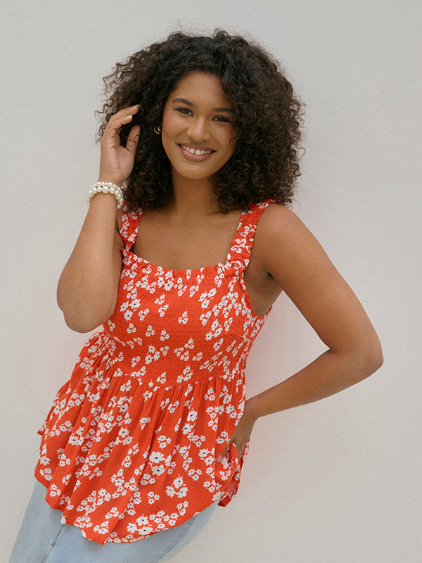 KCAMI - Plus Size Toppi fra Kaffe Curve