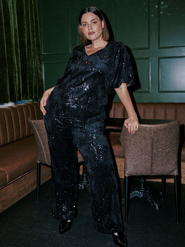 KCNICOLEEN - Plus Size Housut fra Kaffe Curve