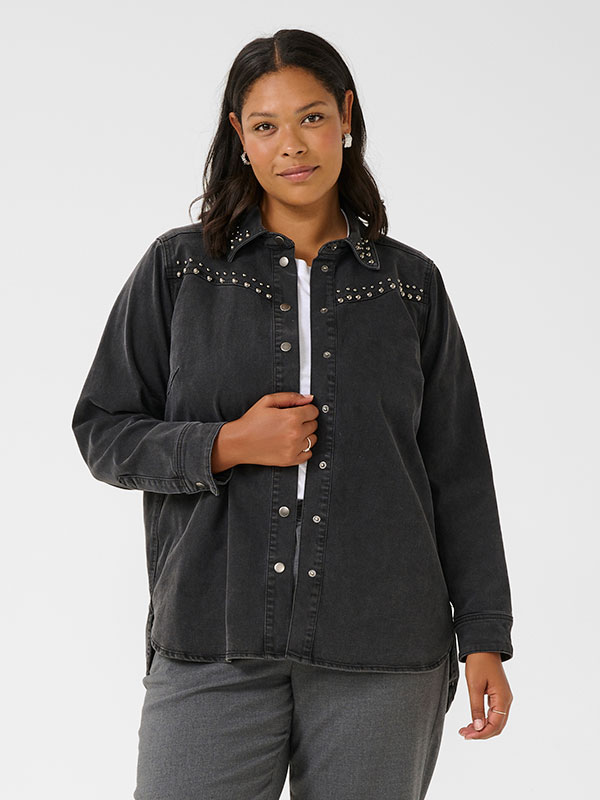 KCLOULA - Plus Size Takki fra Kaffe Curve
