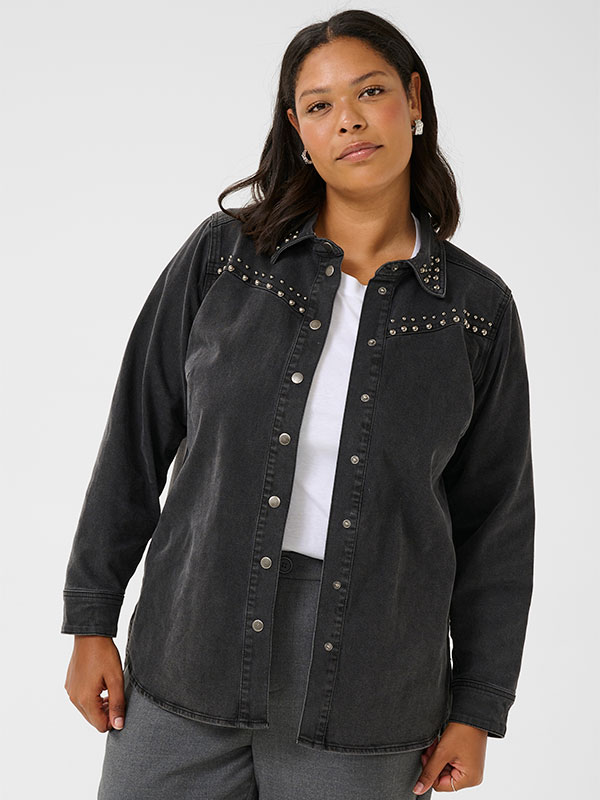 KCLOULA - Plus Size Takki fra Kaffe Curve