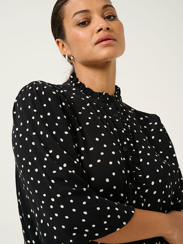 KCVILNA - Plus Size Mekko fra Kaffe Curve
