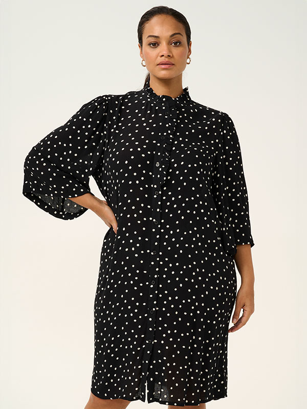 KCVILNA - Plus Size Mekko fra Kaffe Curve