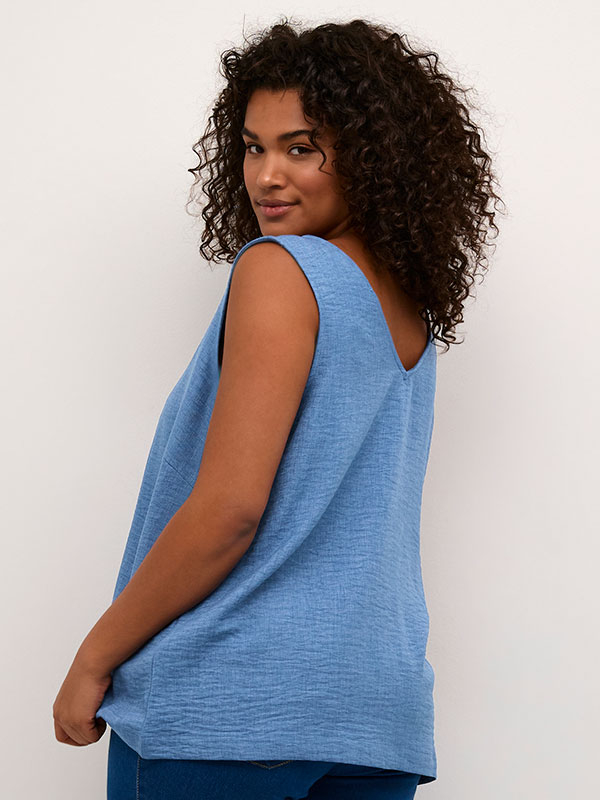 KCELISA - Plus Size Toppi fra Kaffe Curve
