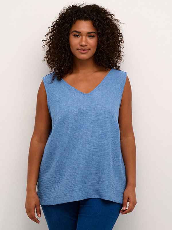 KCELISA - Plus Size Toppi fra Kaffe Curve