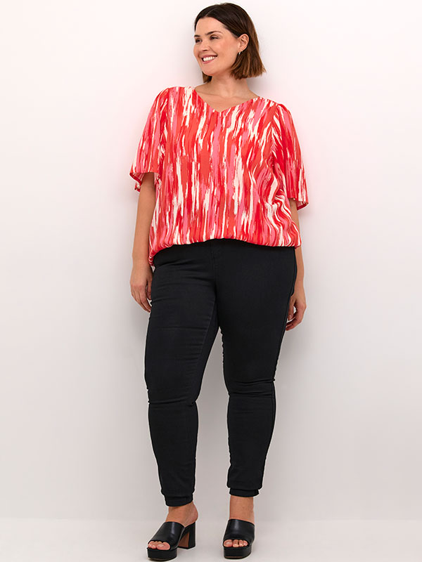KCADRIANA - Plus Size Pusero fra Kaffe Curve