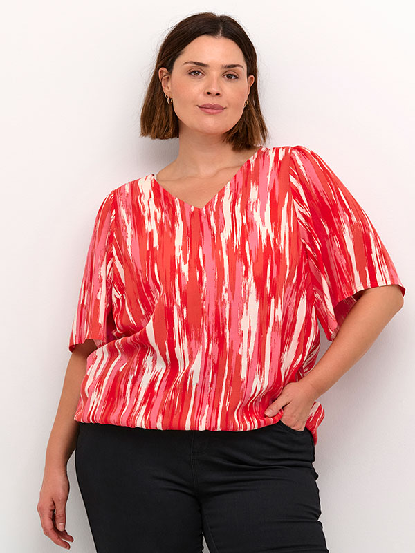 KCADRIANA - Plus Size Pusero fra Kaffe Curve