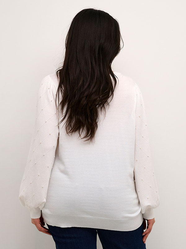 KCKARENA - Plus Size Villapaita fra Kaffe Curve