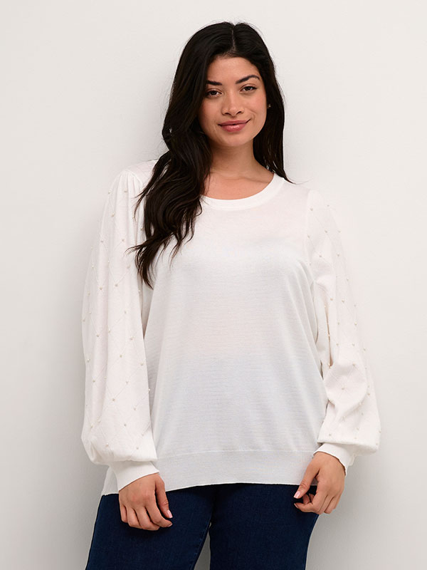 KCKARENA - Plus Size Villapaita fra Kaffe Curve