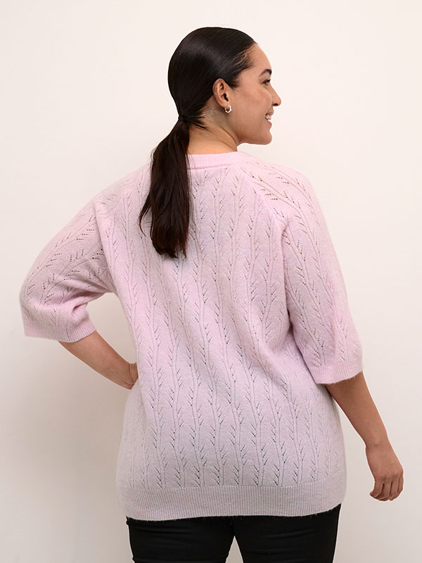 KCTENNA - Plus Size Villapaita fra Kaffe Curve