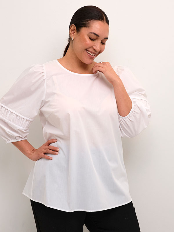 KCELINA - Plus Size Pusero fra Kaffe Curve