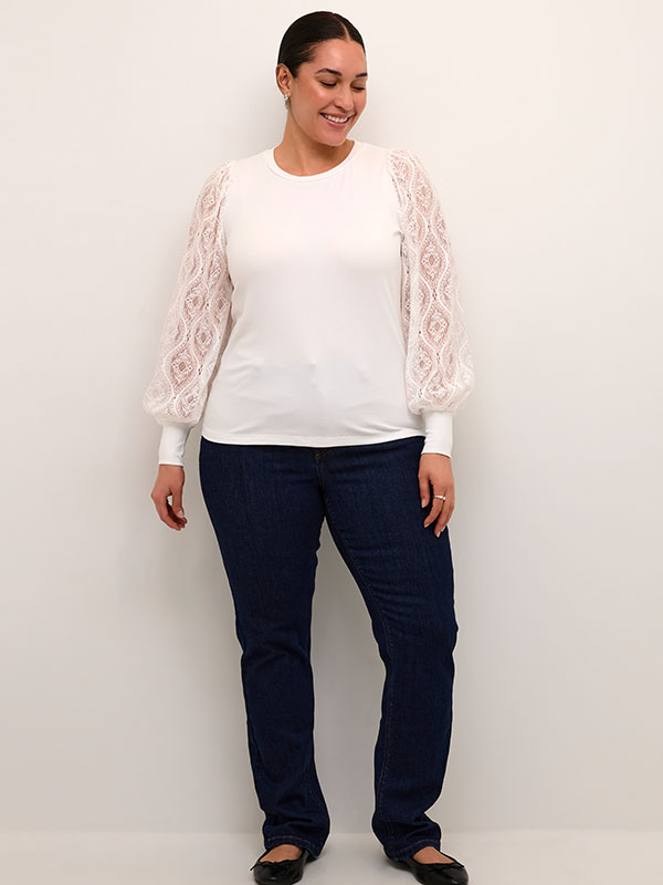 KCNIOMA - Plus Size Pusero fra Kaffe Curve