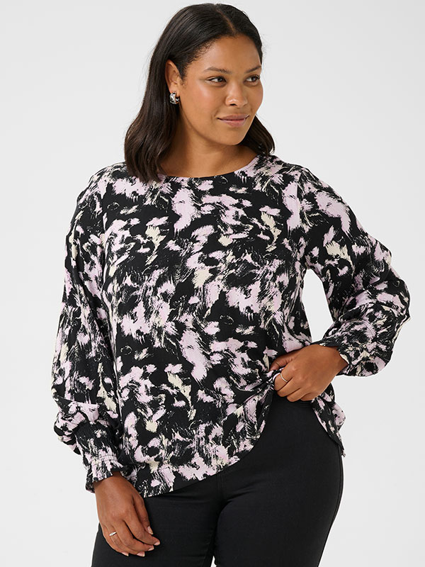 KCLURANA - Plus Size Pusero fra Kaffe Curve