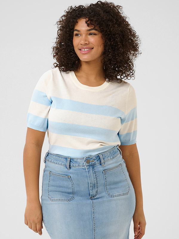 KCLIZZY - Plus Size T-paita fra Kaffe Curve