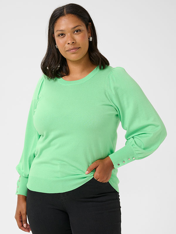 KCLIZZY - Plus Size Villapaita fra Kaffe Curve