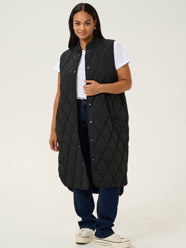 KCNORENA - Plus Size Liivi fra Kaffe Curve